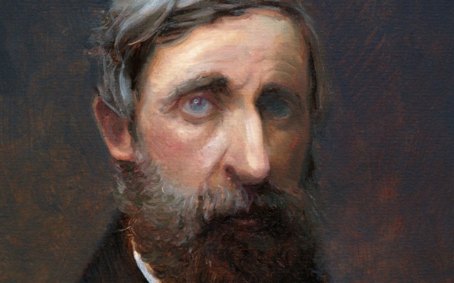 Painting of Henry David Thoreau