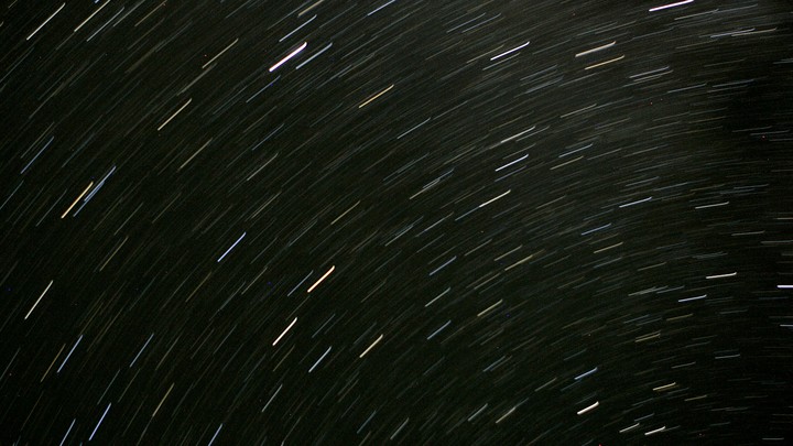 Stars against a dark sky