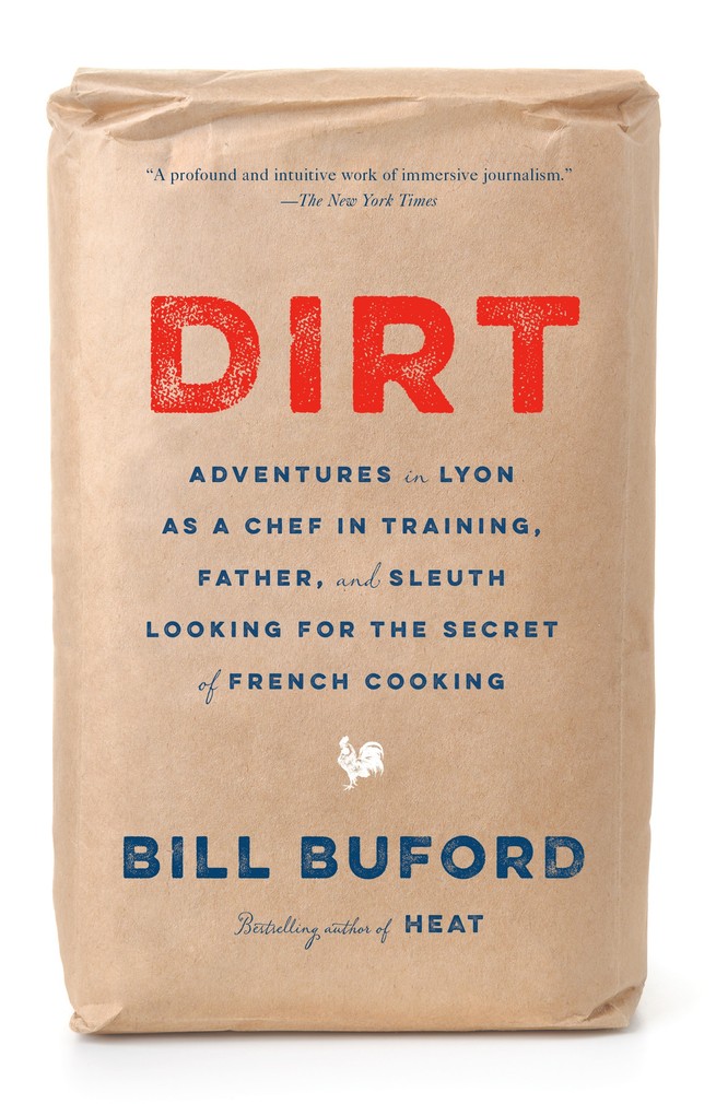 book cover for "Dirt" by Bill Buford