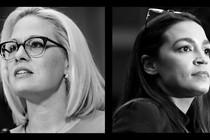 Senator Kyrsten Sinema of Arizona and Representative Alexandria Ocasio-Cortez of New York