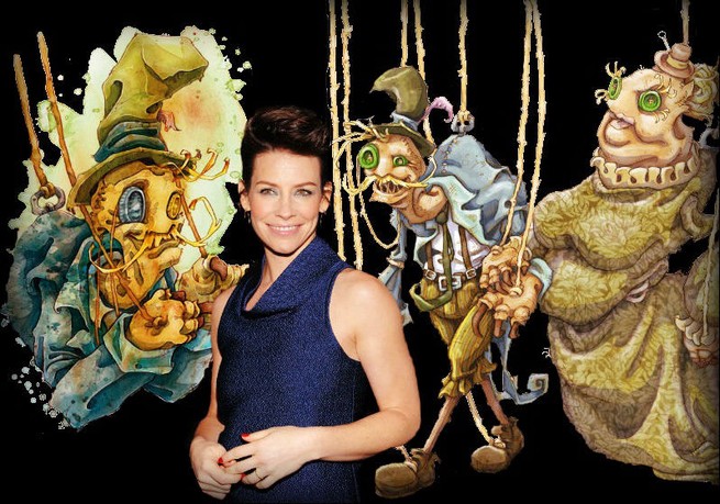 Evangeline Lilly's creepy Squickerwonkers characters scare—and teach—children