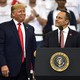 Kentucky Governor Matt Bevin with Donald Trump at a campaign rally in Lexington, Kentucky