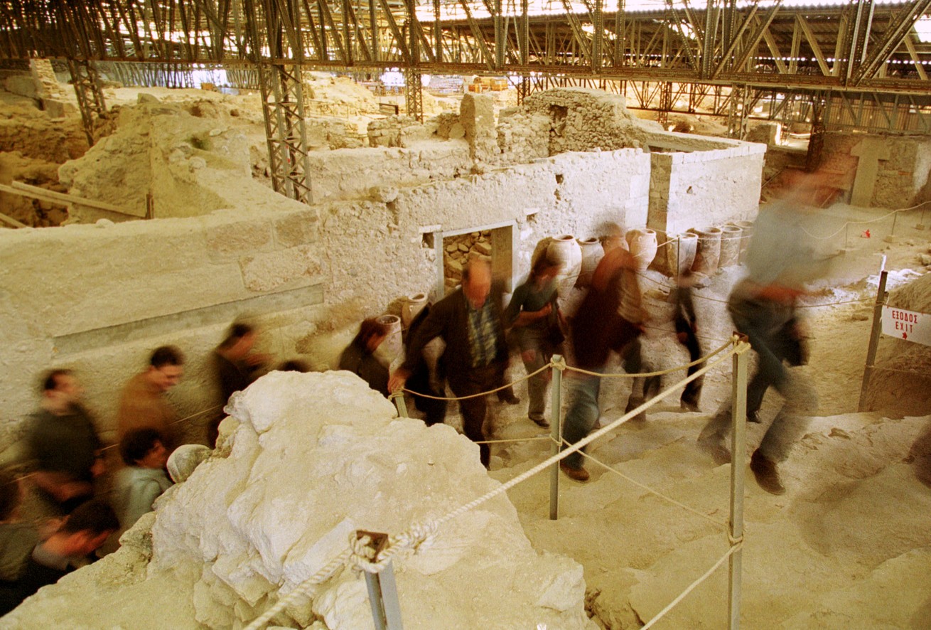 When Did the Santorini Volcano Actually Erupt? - The Atlantic