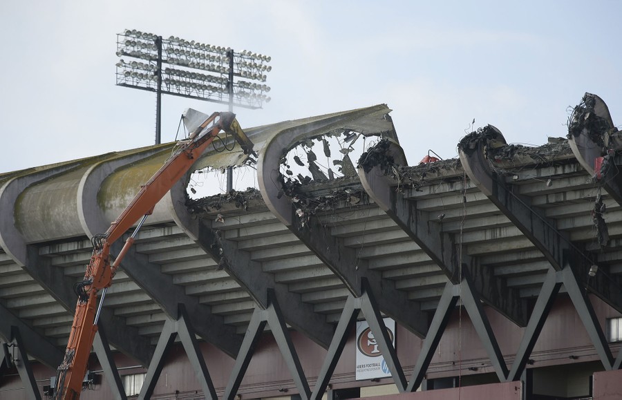 The Lights Go Out on Candlestick Park The Atlantic
