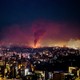 A photo of Beirut on September 28, 2024, hours after Israeli bombs targeted and killed Hezbollah's secretary-general, Hassan Nasrallah