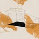 An outline of a farmhouse over a collage of chicken photos