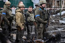 Ukrainian soldiers