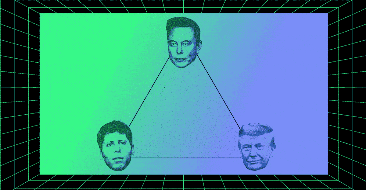 Sam Altman and Donald Trump