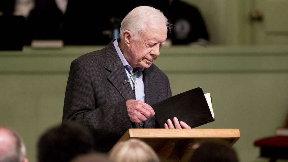 Why Jimmy Carter Teaches Sunday School The Atlantic