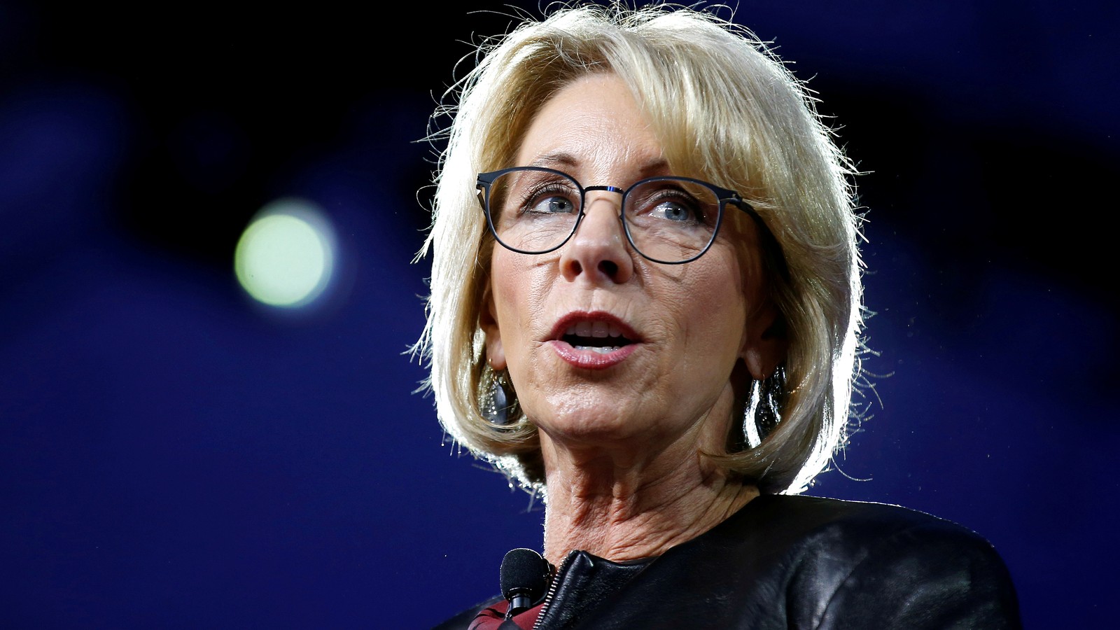 B DeVos and her cone of silence on for-profit colleges