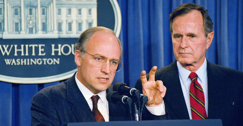 George Hw Bushs Criticisms Of Donald Rumsfeld And Dick Cheney Go Back 40 Years The Atlantic