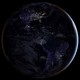 Planet Earth, as seen from a satellite