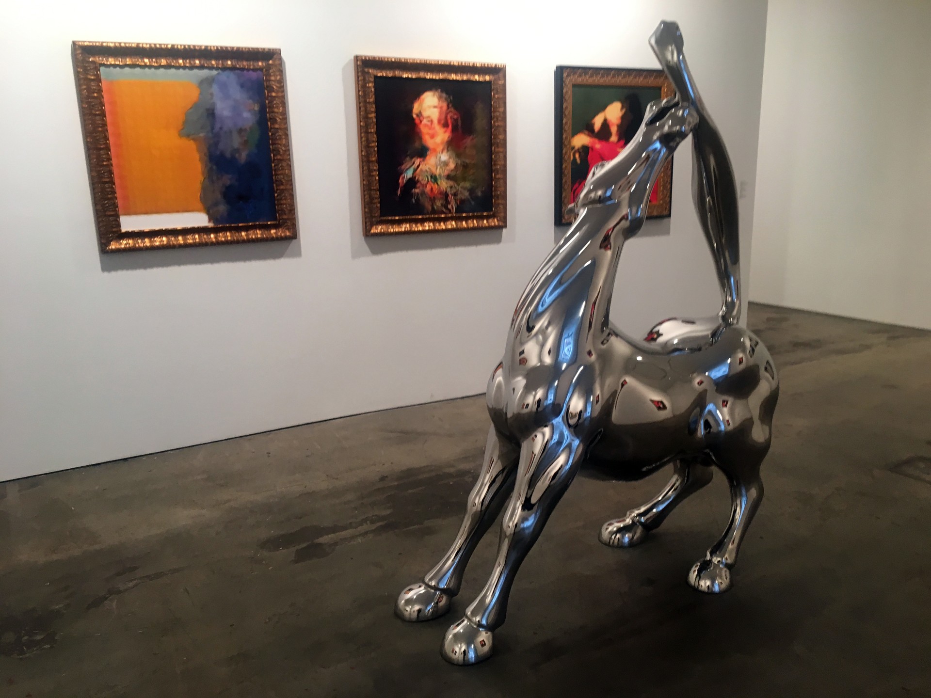 AI and Machine Learning Invade a New York Art Gallery The Atlantic