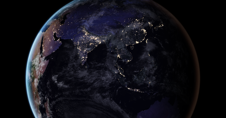 Nasa S Nighttime Maps Trace Humanity S Impact On Earth The Atlantic