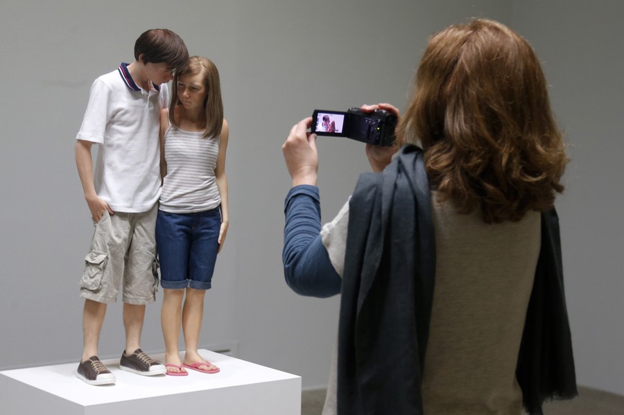 The Hyperrealistic Sculptures Of Ron Mueck The Atlantic