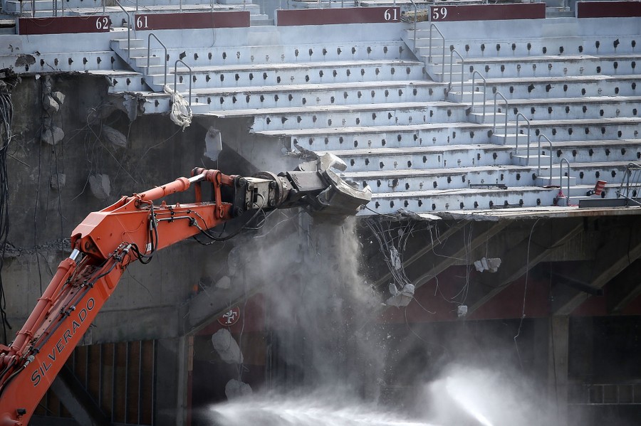 The Lights Go Out on Candlestick Park The Atlantic