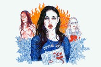 Characters from "Jennifer's Body" and "Carrie"