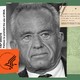 An illustration of RFK Jr. and a map of Texas and Louisiana.
