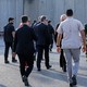 Antony Blinken walks with Israeli Defense Minister Yoav Gallant toward the Gaza border at the Kerem Shalom crossing