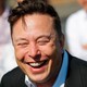 Elon Musk laughing