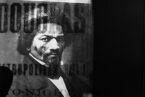 A photograph of Frederick Douglass