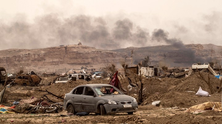Syria's eastern Deir Ezzor province, where the author was raised, a day after the Islamic State's "caliphate" was declared defeated by the Syrian Democratic Forces