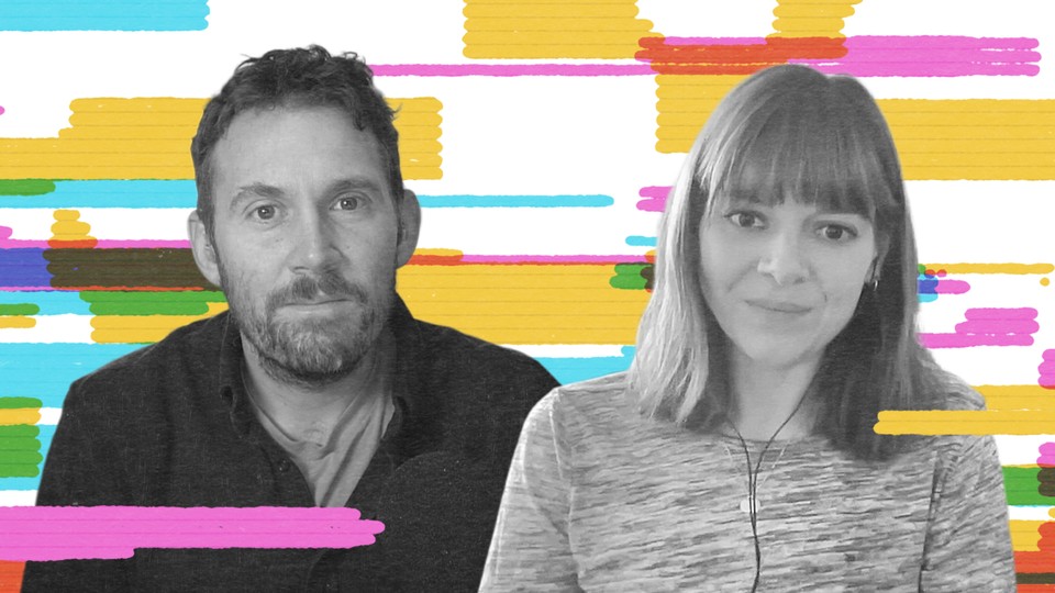 Image of Charlie Warzel and Amanda Litman, side-by-side.