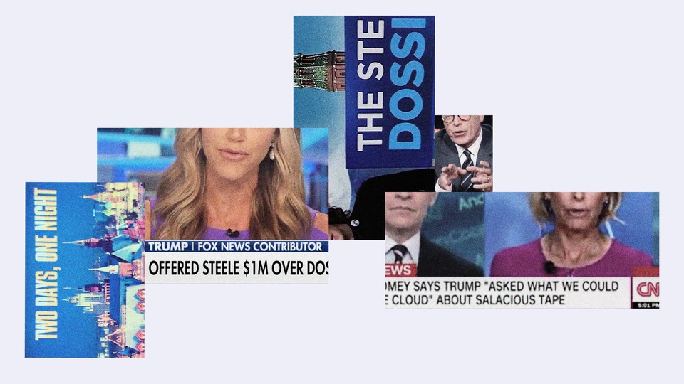 TV news coverage of the dossier