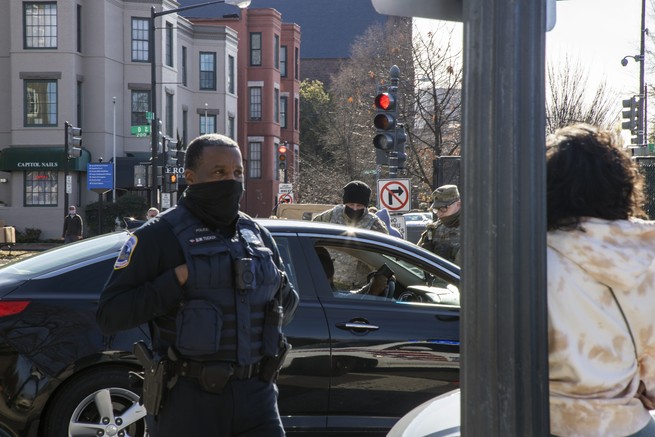 Police presence in Capitol Hill