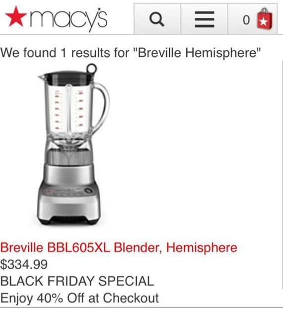 Breville bbl605xl on sale