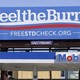 A billboard shows a play on the presidential candidate Bernie Sanders's campaign slogan "Feel the Bern." It's actually promoting testing for sexually transmitted diseases.