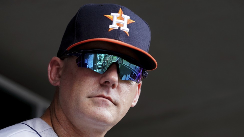 The fired Houston Astros manager A.J. Hinch