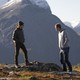 Roman, Kendall, and Lukas on the top of a mountain