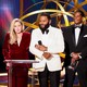 Christina Applegate and Anthony Anderson at the 75th Primetime Emmy Awards