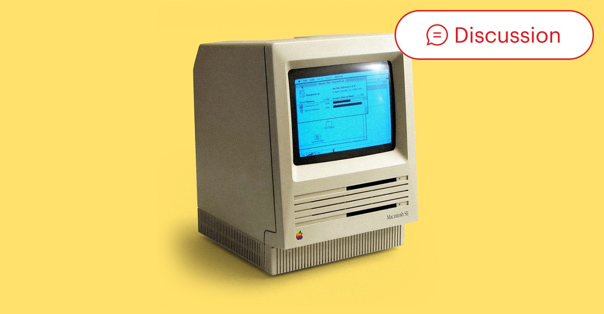 What It's Like to Work on a 30-Year-Old Macintosh - The Atlantic