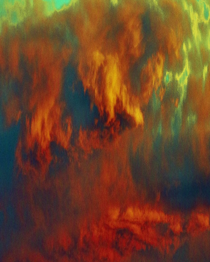 Clouds in Death Valley, California