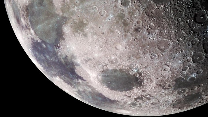 The surface of the moon