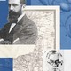Collage with photos of Ze’ev Jabotinsky, Theodor Herzl, and a map of the Middle East