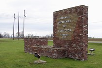 The Department of Correction's Cummins Unit prison in Varner, Arkansas on March 25, 2017. 