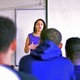 Keshia Ashe speaks to students