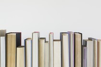 Books stacked next to each other