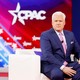 Matt Schlapp, chairman of the American Conservative Union, looks on as he takes part in a panel discussion at the Conservative Political Action Conference.