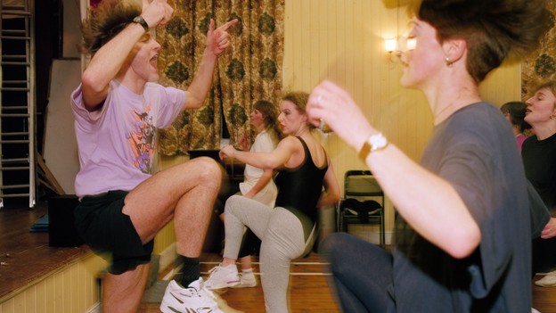 people working out