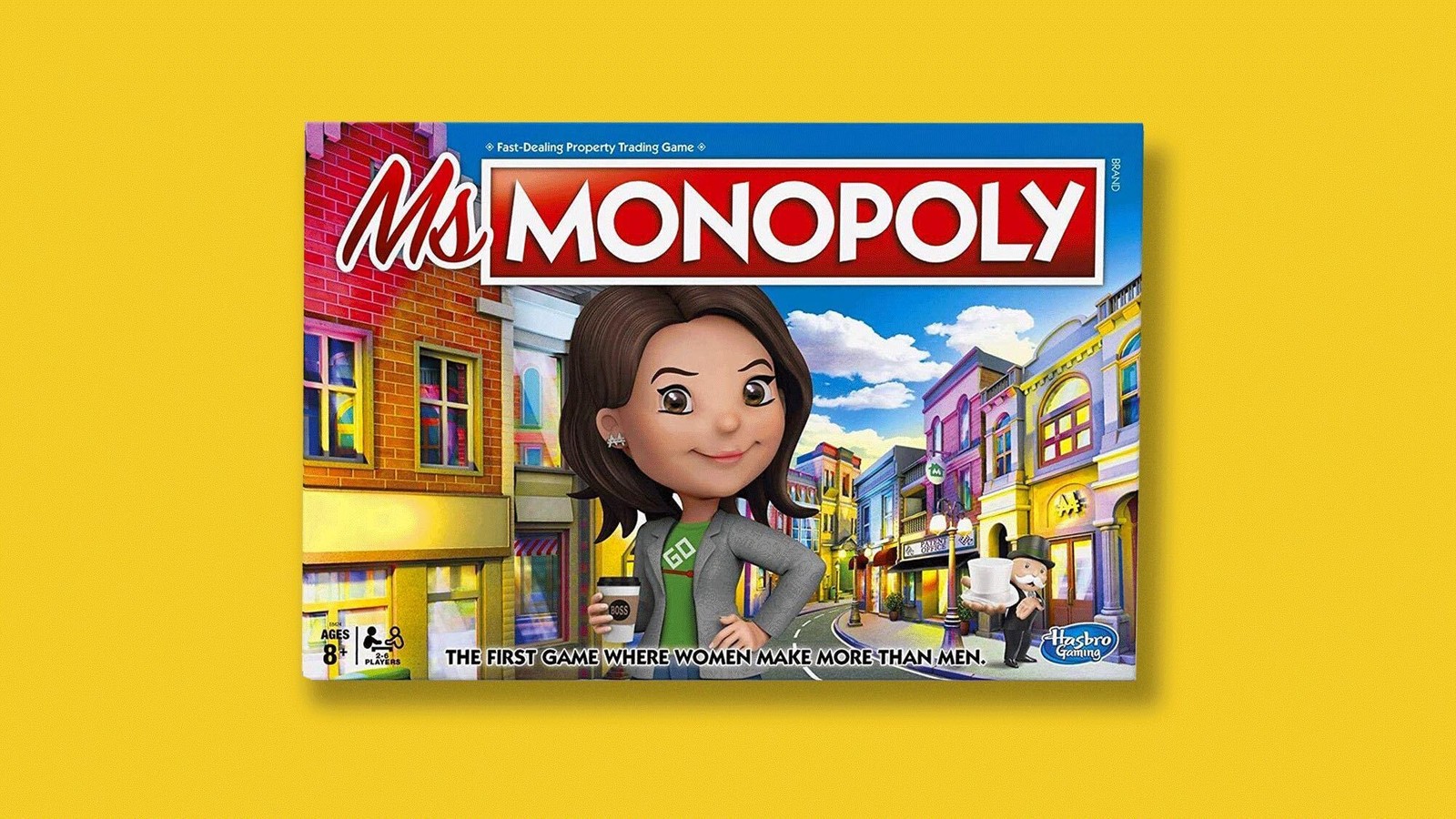 MONOPOLY Board Game for Ages 8 and Up ~~ Features Inventions by Women ~~ NEW Ms 