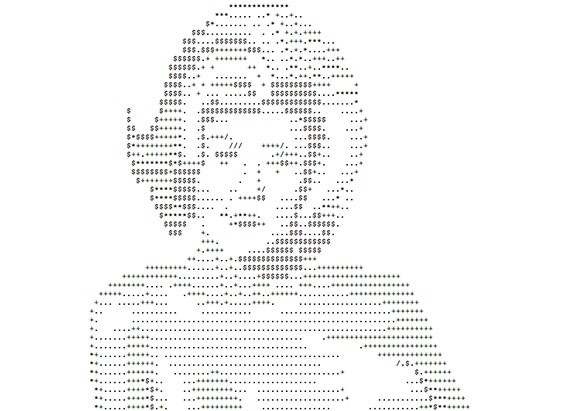 Ascii Text Art -  Ireland