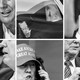Images of Donald Trump using his personal cellphone