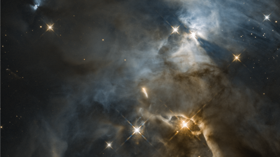 A gleaming nebula of stars