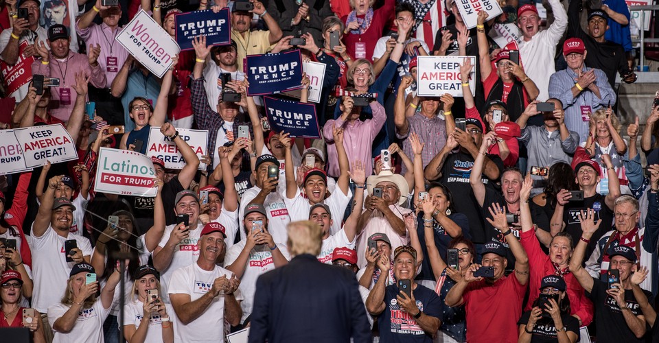 Trump S New Mexico Rally Previewed 2020 Strategy The Atlantic