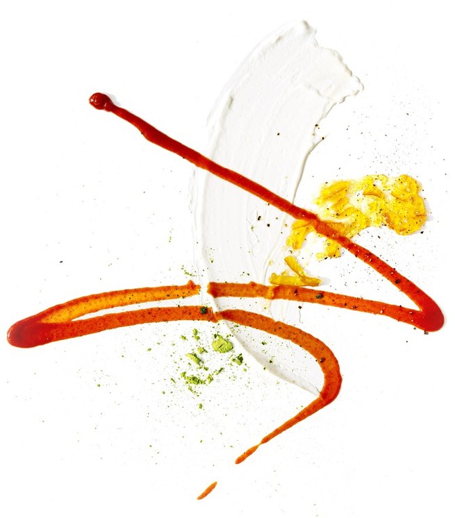 Smears of ingredients