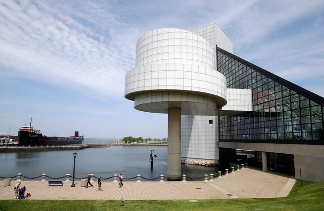 I. M. Pei's Rock & Roll Hall of Fame in Cleveland